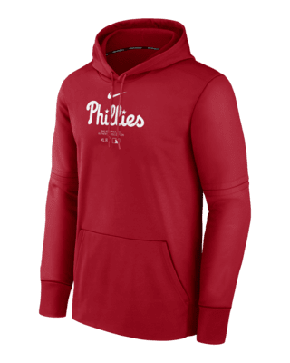 NWT Philadelphia 2024 Phillies Nike Authentic Collection Pregame Performance Hoodie L